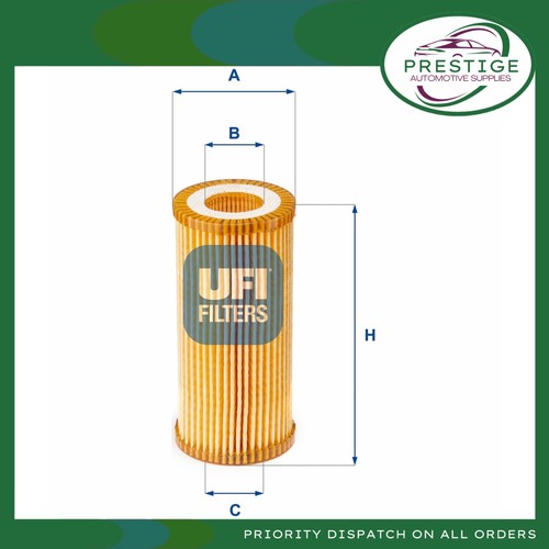 Ufi oil filter - ufi, 25.153.00