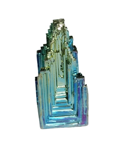 Bismuth crystal rainbow - bismuth,