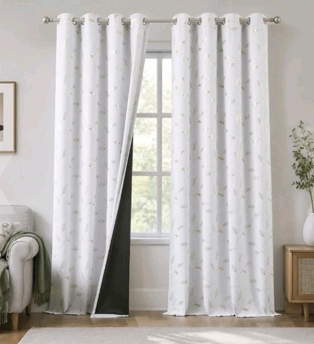 Blackout curtains metallic - blackout,