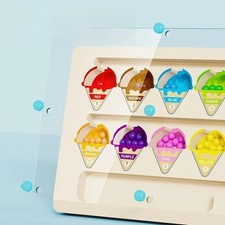 Magnetic Color and Number Maze