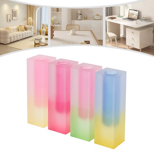 4pcs acrylic vase gradient - 4pcs,