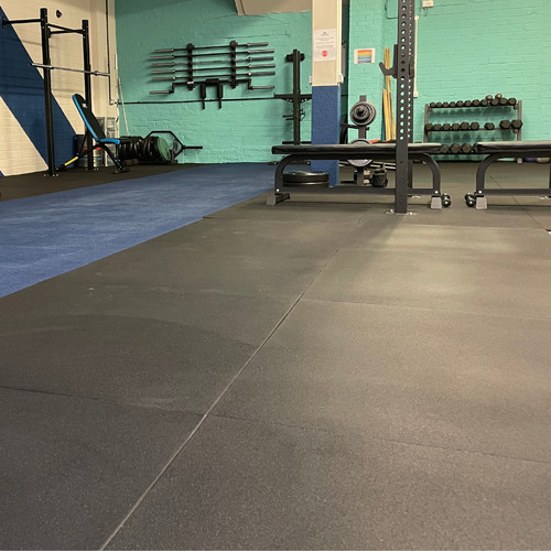 Rubber gym floor tiles heavy - gym,