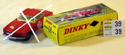 Dinky toys 516 mercedes - toys,