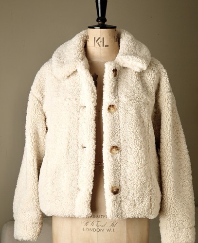 Zara short teddy coat - short,