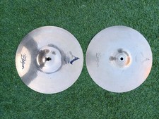 Zildjian a Custom 13" Hi Hat Cymbals