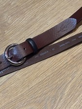 Levis slim brown belt size