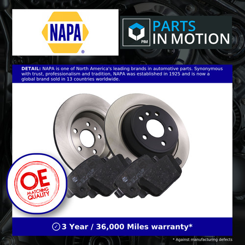 Solid brake discs and - solid, pads