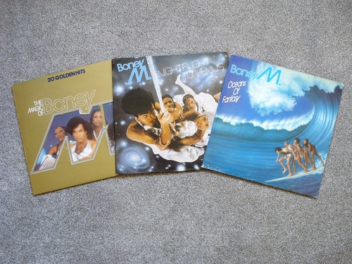 Boney job lot vinyl x - x, lp