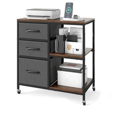 3 Drawer Mobile File Cabinet