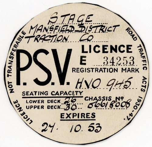 Revenue psv licence - revenue,