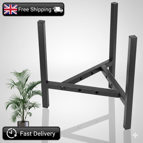 Metal flower pot stand - metal,