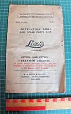 LISTER TYPES D & DK STATIONARY