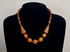Vintage baltic amber necklace - baltic,