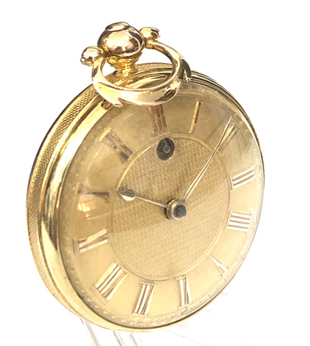 1810 gilt cased verge - 1810,