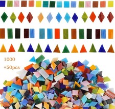 1050 Pieces Mixed Shapes Glass