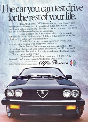 1983 alfa romeo gtv - romeo, the