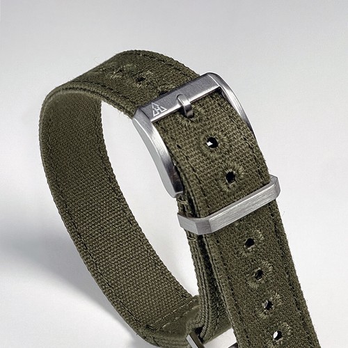 16mm vintage military olive - 16mm,
