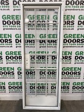 HERITAGE CRITTALL BACK DOOR WHITE RECLAIMED EXTERNAL CRITAL STEEL GEORGIAN BARS