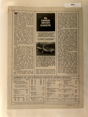 Lbvette264 article 1977 - lbvette264,