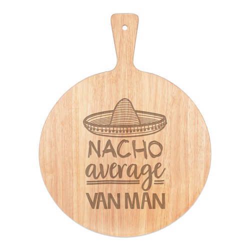Nacho average van man pizza - man,