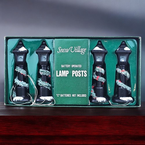 Vtg dept snow village - 56,