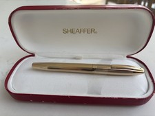 Sheaffer 2797 Gold Electroplated Triumph Imperial Fountain Pen with Box
