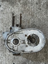 BSA B25 Vintage Motorcycle Crankcases, Parts. Used, B25B