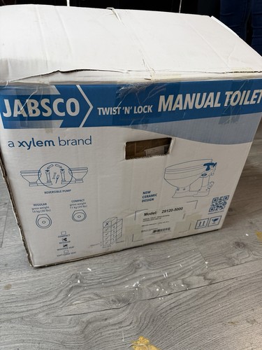 Jabsco manual toilet - manual, regular