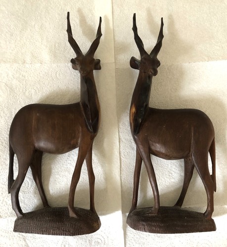 Wooden antelope gazelles - wooden, antelope/gazelles