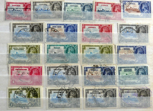 1935 silver jubilee used - gv,