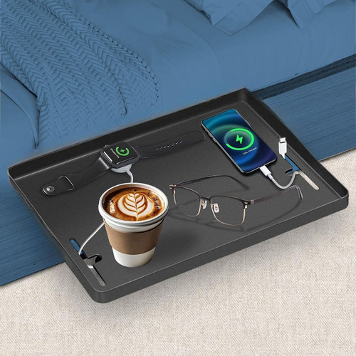 Bedside table organiser clip - bedside,