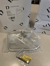 Top Quality Stainless Steel Toilet Roll Holder Brand New In Box Never Used