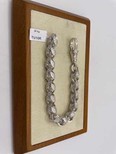 Sterling silver 925 - silver, tulip