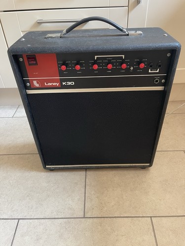 Vintage laney k30 black guitar - laney,