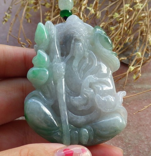 Certified green burma jade - certified,