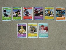 Sainsbury's 2019 Heros Trading Collector Cards - 9 Cards - Star Wars & Marvel