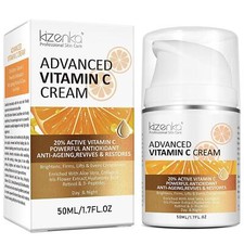 Anti Aging Vitamin C Cream 20% Vitamin Enriched With Aloe and Collagen Face Neck