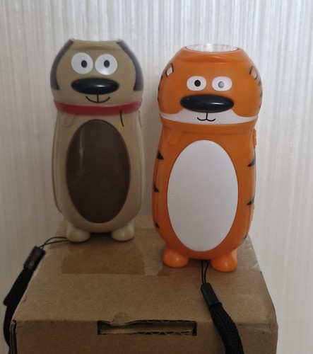 Tiger dog kids dynamo torch - kids,