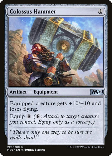 Mtg colossus hammer m20 - mtg,