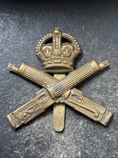 Machine Gun Corps Original British Army Cap Badge WW1