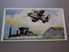 1961 Cooper's Tea card Transport through the ages No. 46 Rotodyne & Hovercraft