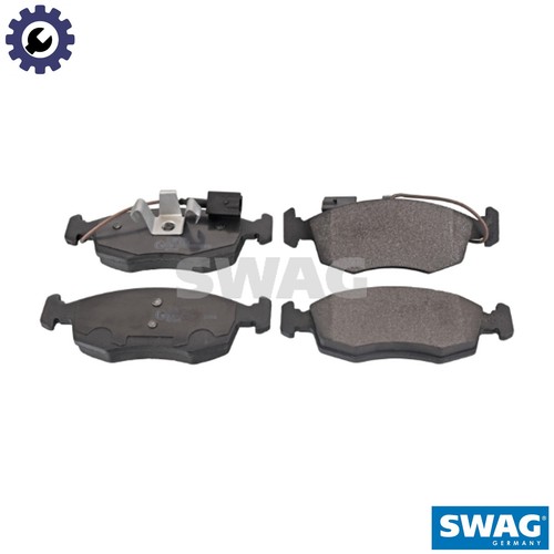 Brake pad set - pad, 91