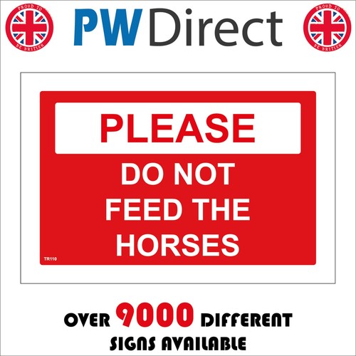 Sign please not feed - not, the