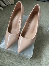 Nude Patent Court Style Shoes