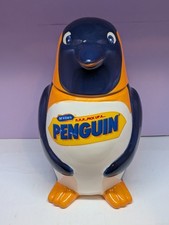 Mcvities Penguin biscuit barrel  in the shape of a penguin