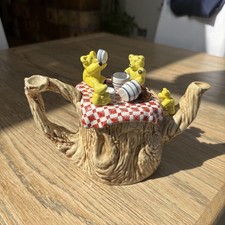 Rare South West Ceramics Teapot. Teddy Bears Picnic. 1990