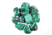 Malachite Tumbled Gemstones