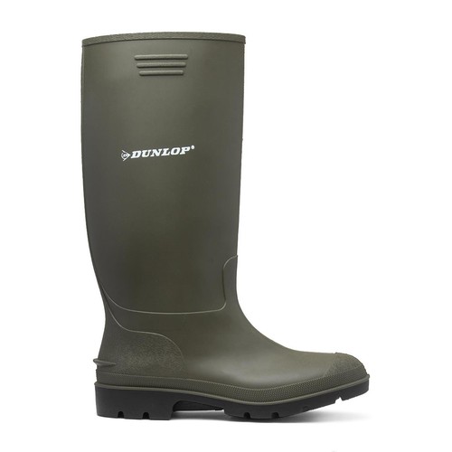 Dunlop mens wellies green - mens,