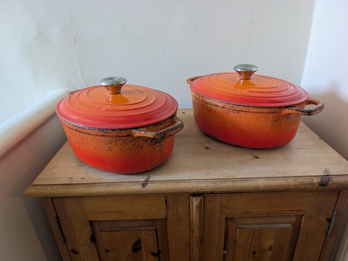 Vintage creuset lids - vintage, le