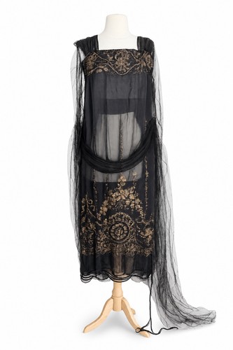 1920s antique flapper dress - antique,